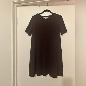 LOFT Dark Purple Mini Dress